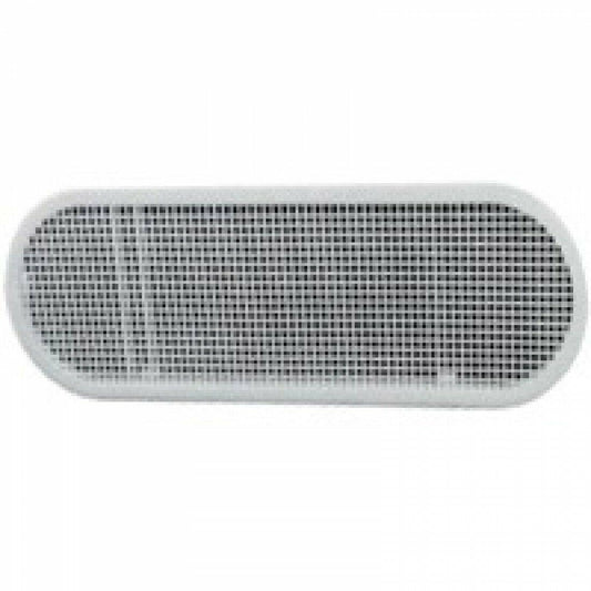 Soffit Vent 4x12in White Oval