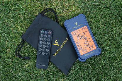 Voice Caddie SC 200 Portable Golf Launch Monitor with Audible Output, Blue
