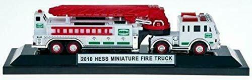 2010 Mini Miniature Hess Fire Truck Brand New CASE Fresh