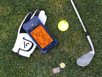 Voice Caddie SC 200 Portable Golf Launch Monitor with Audible Output, Blue