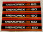 Memorex dB 60 Cassette Tape 90m Pack of Five