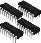 Texas Instruments SN74HC595N IC 8-Bit Shift Registers with 3-State Output Registers (Pack of 4)