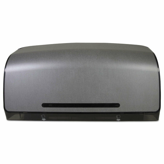 Kimberly-Clark Metallic Bathroom Tissue Dispenser - 11.60 in Overall Length - 20.25 in Width - 39732 [PRICE is per DISPENSER]