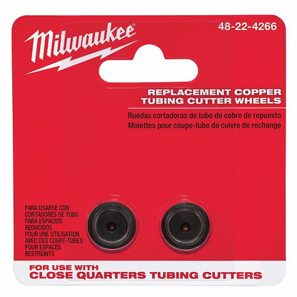 Milwaukee 48-22-4266 2pc Close Quarter Replacement Cutter Wheels New