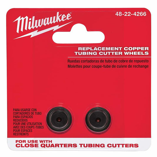 Milwaukee 48-22-4266 2pc Close Quarter Replacement Cutter Wheels New