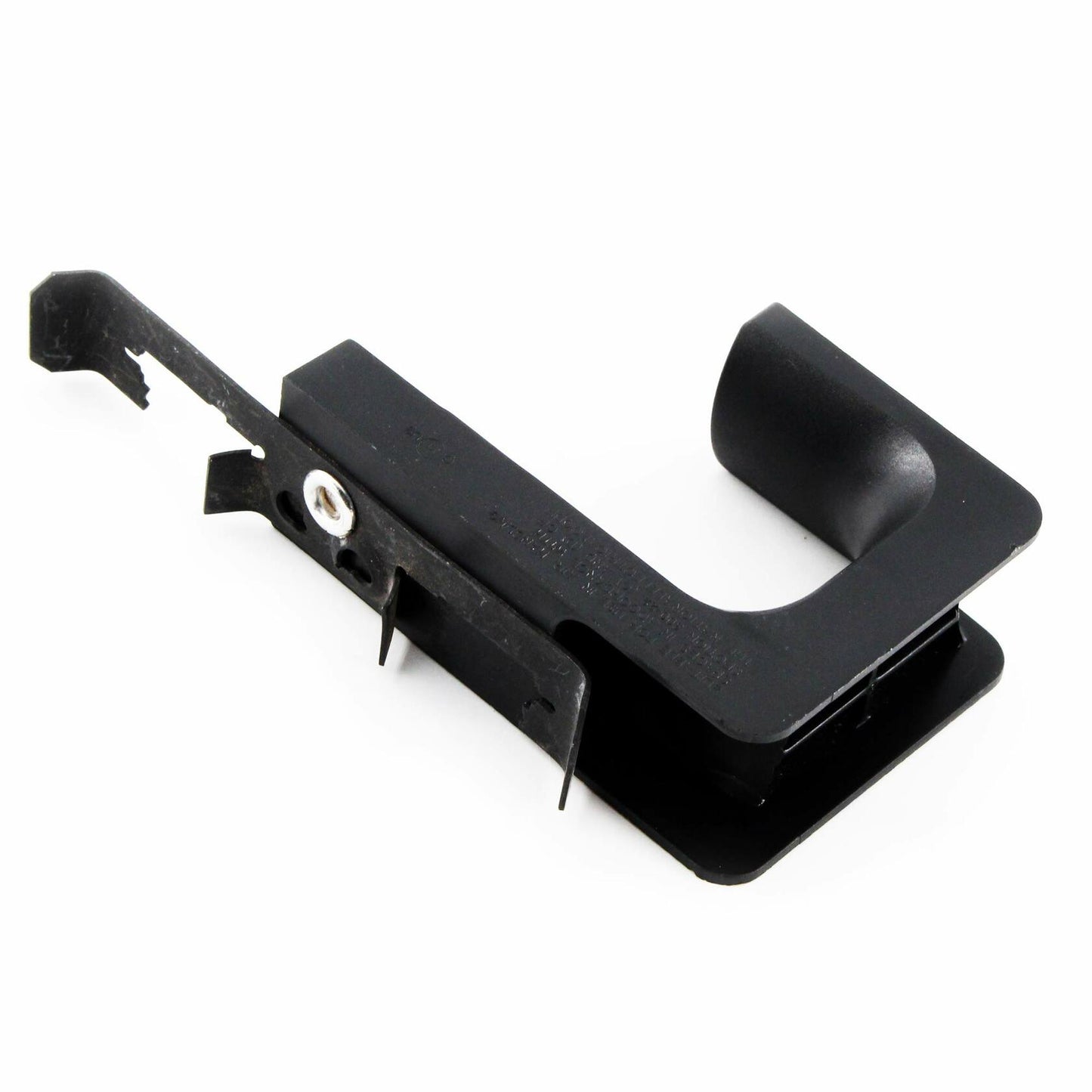 Panduit JP131DW-L20 Wire/Cable Hanger Drop J-Hook, Threaded Rod Clip, Black (50-Pack)