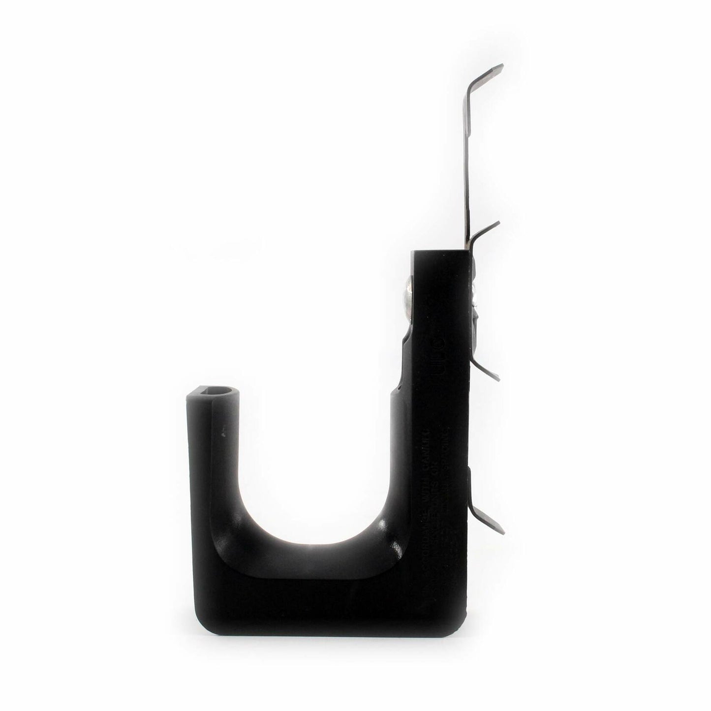 Panduit JP131DW-L20 Wire/Cable Hanger Drop J-Hook, Threaded Rod Clip, Black (50-Pack)