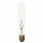 GE Lighting 13390 T6 Tubular Incandescent Lamp 15 Watt E12 Candelabra Base 107 Lumens 3000K White