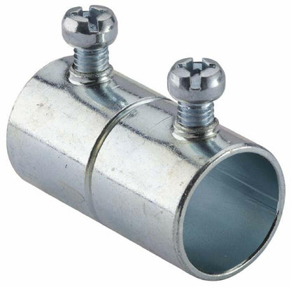 Halex, 1/2 in. Electrical Metallic Tube (EMT) Set-Screw Coupling , 26280, 5 per pack