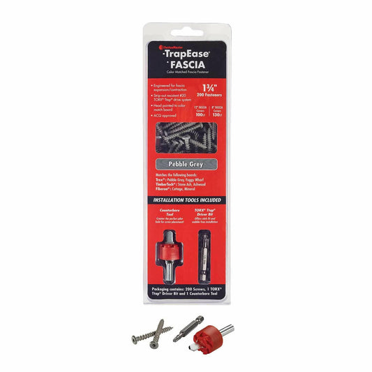 FastenMaster TrapEase Fascia Screws - 100 Linear Feet - Saddle