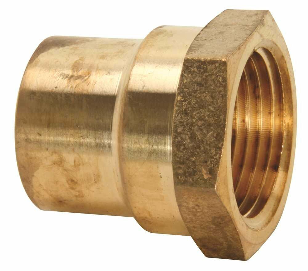MUELLER INDUSTRIES GIDDS-1271 Copper Female Adapter C x Fip 1-1/4" x 1-1/4"