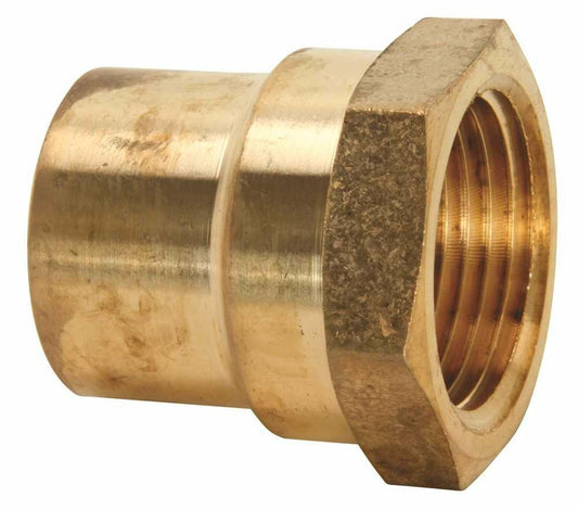 MUELLER INDUSTRIES GIDDS-1271 Copper Female Adapter C x Fip 1-1/4" x 1-1/4"