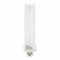 GE CFL Double Biax Light Bulbs, Linear Tube Lights, 18 Watt, G24Q-2 Base (10 Pack)