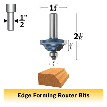 Bosch 85582M 1-1/2 in. x 5/8 in. Carbide Tipped Classical Bit