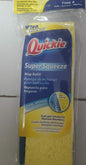 Quickie Sponge Refill, Super Squeeze Mop Refill, Scrubber Strip Included, Clean Bathroom and Kitchen