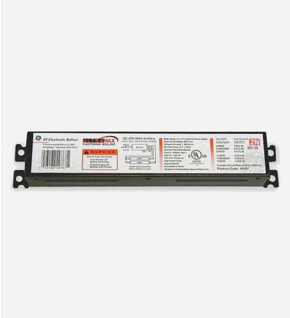 GE Lighting UltraMax Proline Electronic Ballast, 120/277 Volt Instant Start Ballast, Normal Ballast Factor, Ballast for Fluorescent Light (1) or (2) Lamp T8