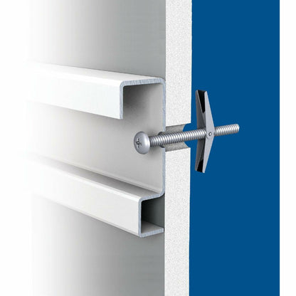ClosetMaid 2877 Wall Anchors and Screws for Drywall, 5-Pack