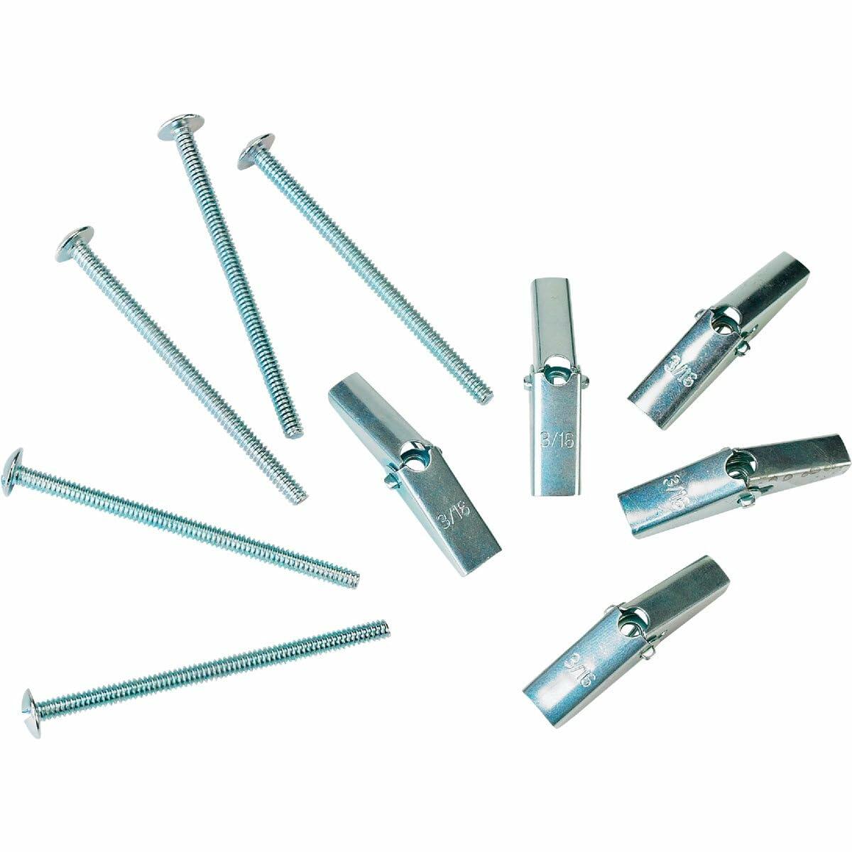 ClosetMaid 2877 Wall Anchors and Screws for Drywall, 5-Pack
