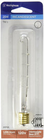 Westinghouse Lighting 03705 Corp 25-watt T61 Tubular Bulb, Clear