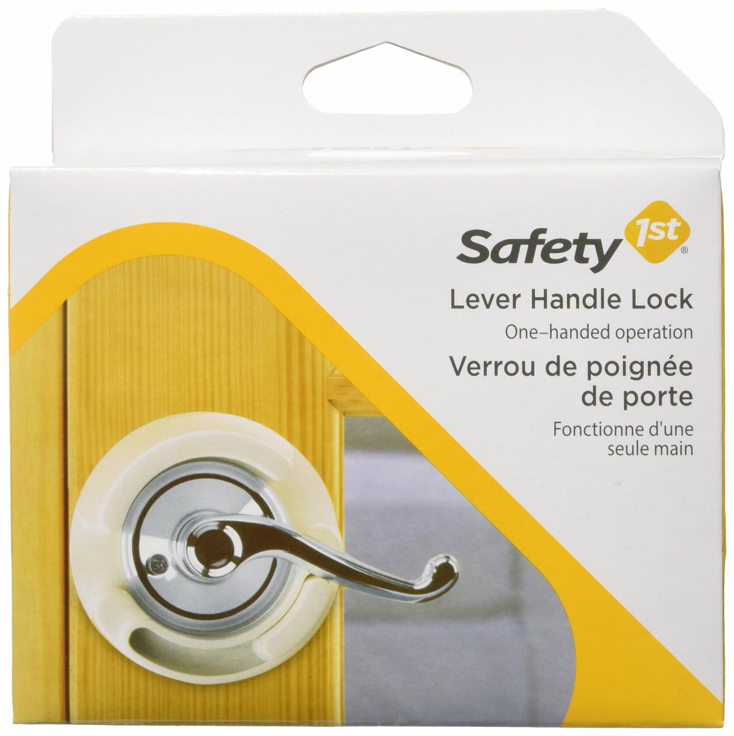 Safety 1st Lever Handle Lock, Off-White/Cream Color