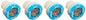 Bussmann Plug Fuse,S Series,10A,PK4, Green, S-10