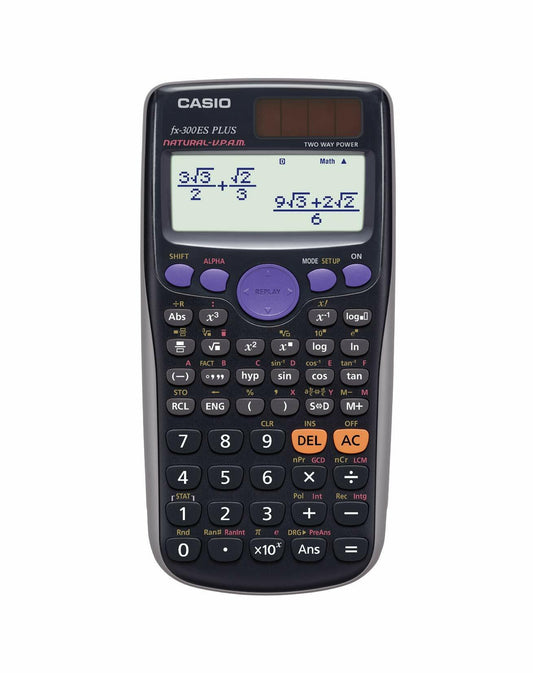 Casio fx-300ES PLUS Scientific Calculator, Black