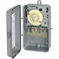 Intermatic T101R 120-Volt SPST 24 Hour Mechanical Time Switch with Outdoor Case, Color