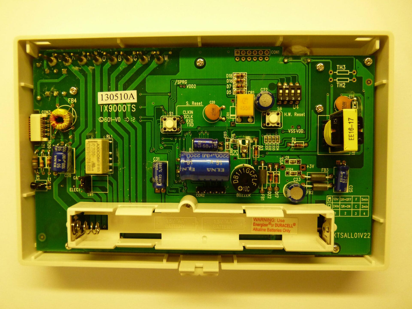 Lux TX9000TS Touch Screen Seven-Day Programmable Thermostat