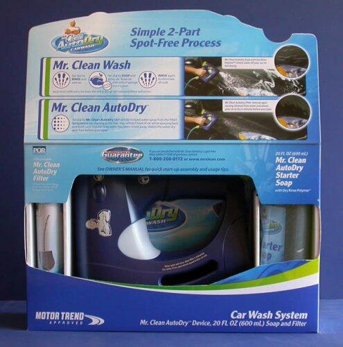 Mr. Clean AutoDry Carwash System Starter Kit w/10 Washes!