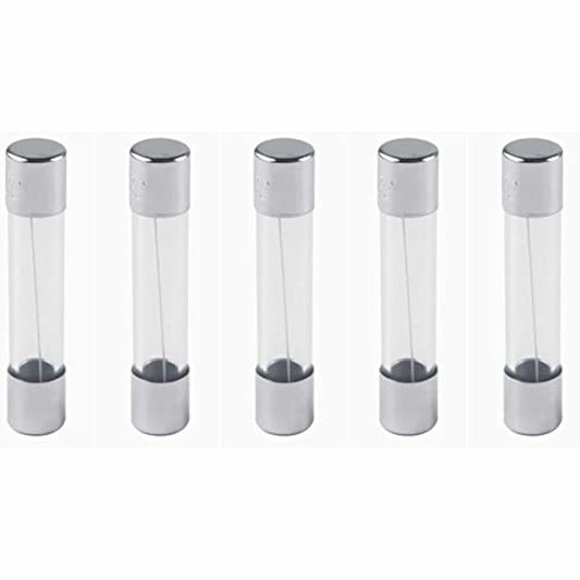 Bussmann AGC-2.5 Cartridge Fuses 250VAC 2.5A Fast Acting (5 Pieces)
