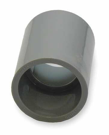 Cantex 6141625 Coupling,1 Piece,1 In,pvc