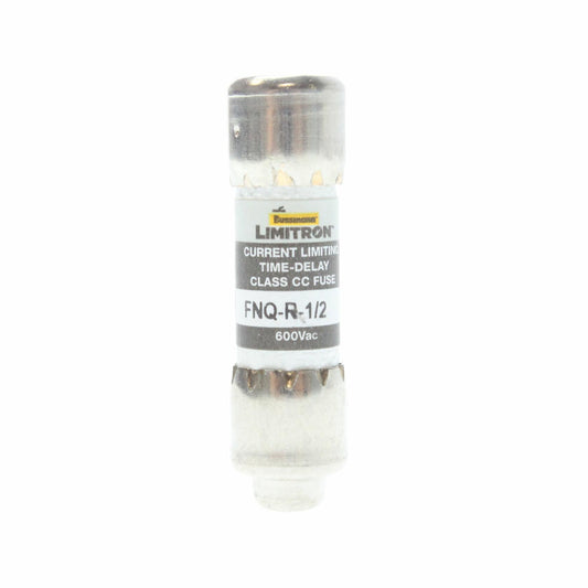 Cooper Bussmann FNQ-R-1/2 Limitron Class CC Time-Delay Fuse, 1/2-Amp, 600-Volts