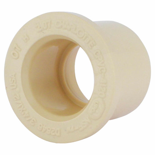 CHARLOTTE PIPE 3/4 x 1/2 CTS CPVC REDUCER BUSHING HOT AND COLD WATER DISTRIBUTION (1 Unit Piece)