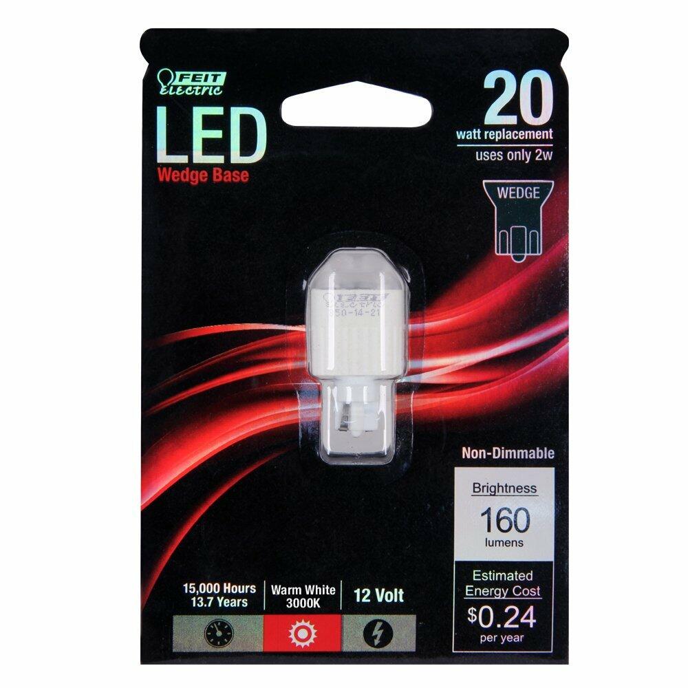 Feit LED Wedge Base, 12 Volt,Landscape Lighting