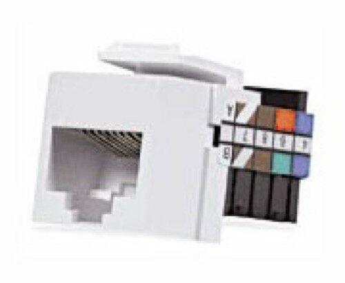 LEVITON 40836-WCP Modular Phone Jack with Tool