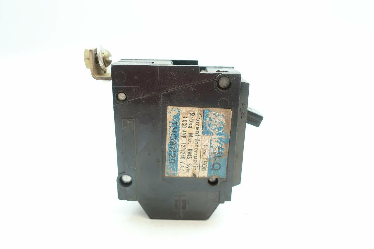 LOT of 3 General Electric GE THQB1120 Circuit Breaker 1P 20A 120/240V-AC