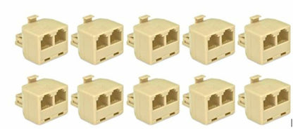 Two - Way Phone Splitter (Ivory)
