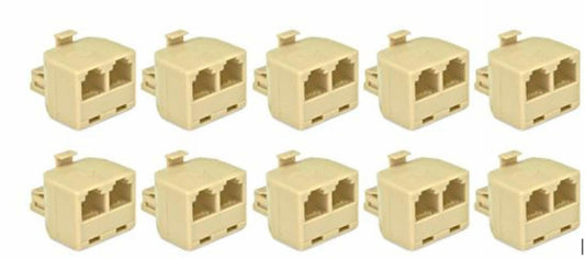 Two - Way Phone Splitter (Ivory)
