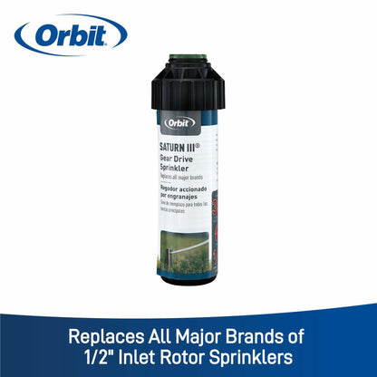 Orbit 55469 Saturn III Gear-Drive Rotor Water Sprinkler (2-Pack)