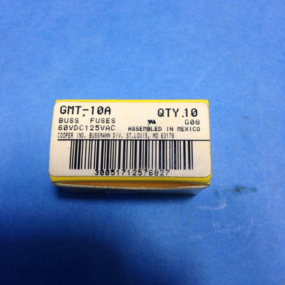 Cooper Bussmann GMT-10A Buss Indicating Fuse