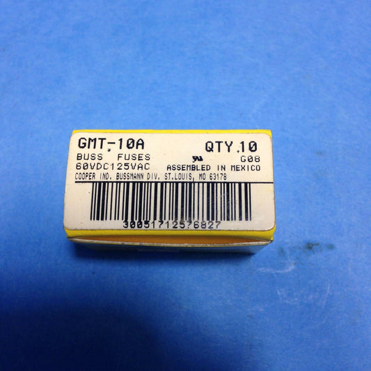 Cooper Bussmann GMT-10A Buss Indicating Fuse