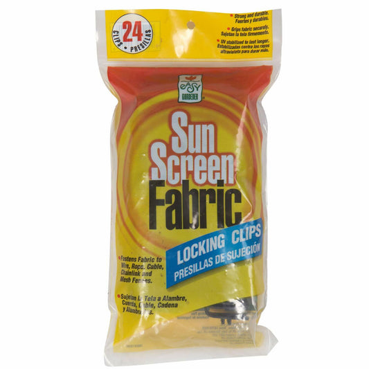 Easy Gardener 70024A Locking Clips Sun Screen Accessory, 1 Unit, Brown