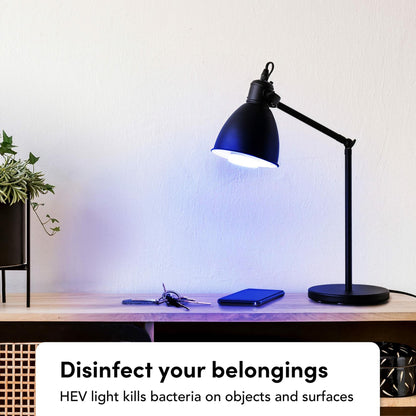LIFX Color - Clean Edition, 1100 lumens, Wi-Fi Smart LED Light Bulb, Supercolor and Whites, No Bridge Required, Works with Alexa, Hey Google, HomeKit and Siri. HEV Antibacterial Function (1 Pack)