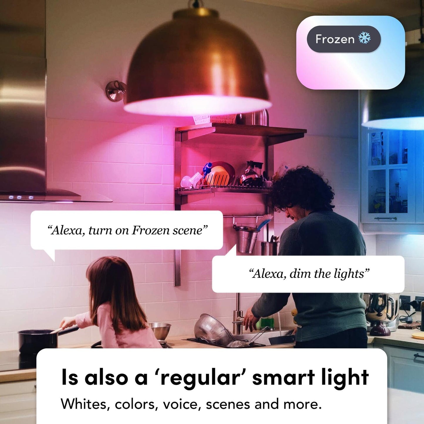LIFX Color - Clean Edition, 1100 lumens, Wi-Fi Smart LED Light Bulb, Supercolor and Whites, No Bridge Required, Works with Alexa, Hey Google, HomeKit and Siri. HEV Antibacterial Function (1 Pack)