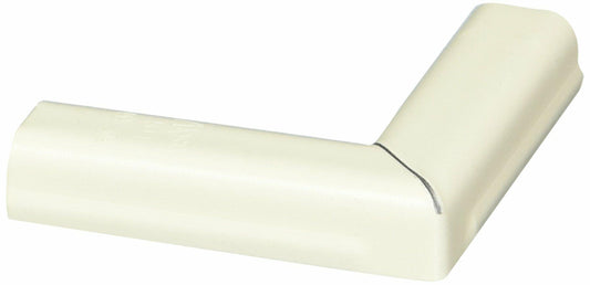 Wiremold Legrand V511 90 Degree Raceway Flat Elbow Fitting, Ivory,White