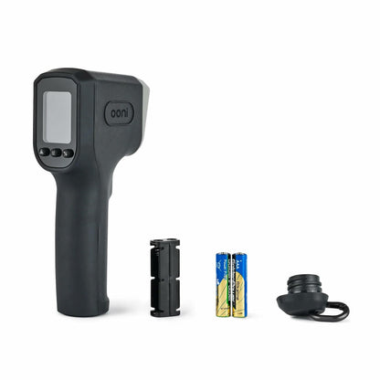 Ooni Digital Infrared Thermometer - Instand Read Digital Thermometer with LCD Display, IR Thermometer for Indoor and Outdoor Cooking, Barbecue Thermometer, Laser Thermometer