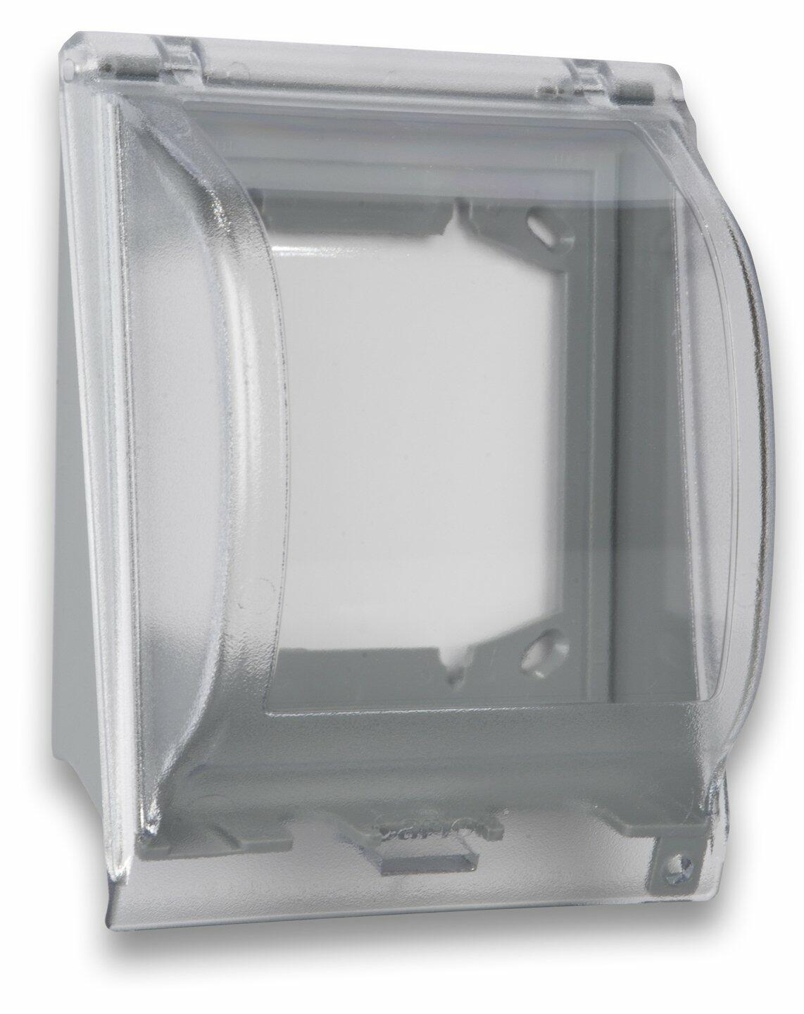 Russound 2GNGCLEAR Double Gang Weather-Proof Surface Mount, Carlon