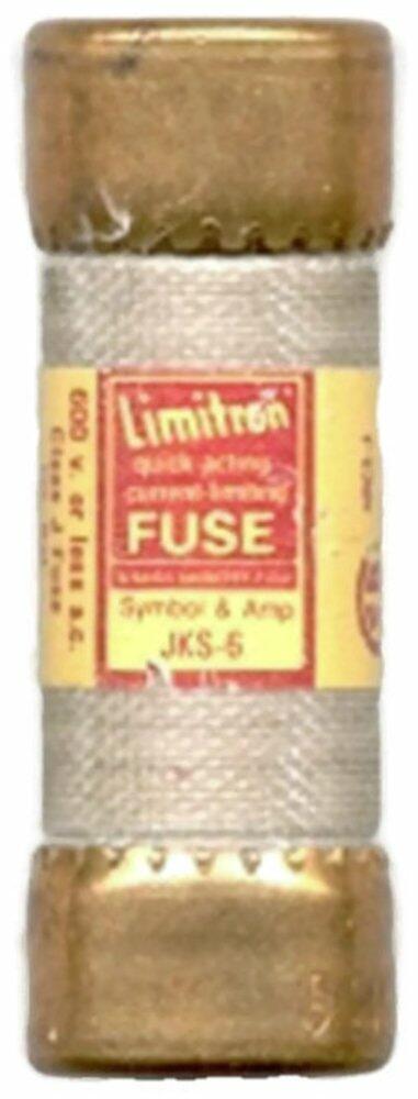 Bussmann JKS-6 (JKS6) 6 Amp (6A) 600V Class J Fast Acting Fuse