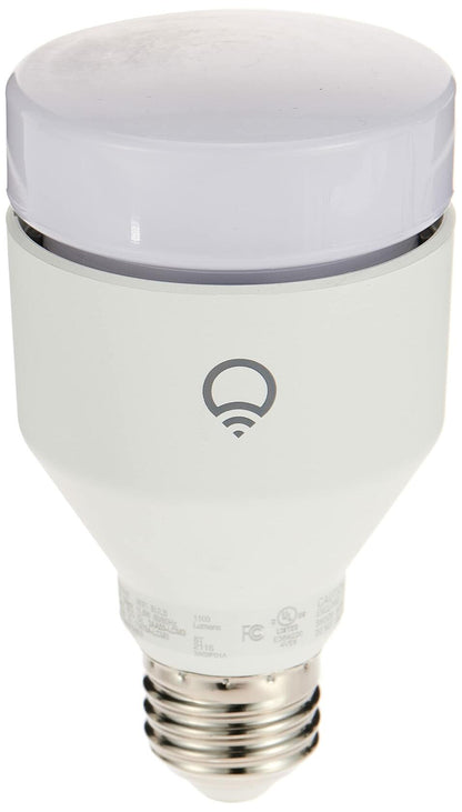 LIFX Color, A19 1100 lumens, Wi-Fi Smart LED Light Bulb, Billions of Colors and Whites, No bridge required, Works with Alexa, Hey Google, HomeKit and Siri, Multicolor
