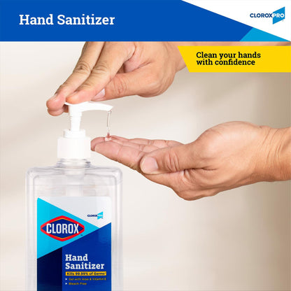 Clorox Pro Single Use Hand Sanitizer Gel Packets 0.067oz 2ml Bleach Free Hand Sanitizer Packets Hand Sanitizer with Aloe Vitamin E Kills More Than 99.999 of Germs on Contact